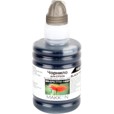 Чорнило Makkon для Epson T7741 (IMN-EPS-T7741-140BP), пігментне, чорне, 140 мл.