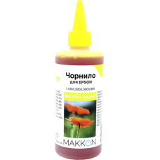 Чорнило Makkon для Epson T664 / 673 (IMN-EPS-L100-250Y), жовте, 250 мл