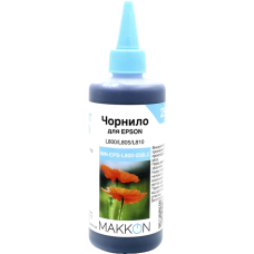 Чорнило Makkon для Epson T664 / 673 (IMN-EPS-L800-250LC), світло-блакитне, 250 мл.