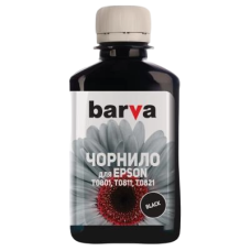 Чорило Barva для Epson T0811 (E081-135), специальные, водорастворимые, черное, 180 мл.