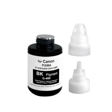 Чорнило TM ES для Canon GI-490BK pigment (GI-490BK), пігментне, чорне, 135 мл. - Premium
