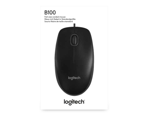✅Мишка Logitech B100 USB Black (910-003357) Мишка Logitech B100 USB Black (910-003357)