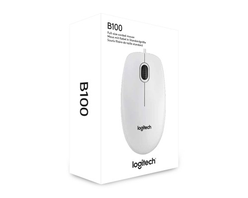 ✅Мишка Logitech B100 USB White (910-003360) Мишка Logitech B100 USB White (910-003360)