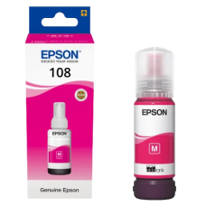 Чернило для Epson 108 (C13T09C34A), оригинал, пурпурное, 70 мл.