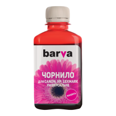 Чорнило Barva для Canon/HP/Lexmark CU4-477M, універсальне, пурпурове, 180 мл.