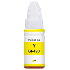Чорнило TM ES для Canon GI-490Y (GI-490Y), жовте, 70 мл. - Premium