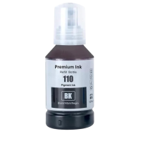 Чернило TM ES для Epson 110 (E-110PGBK-TM ES), пигментное, черное, 127 мл. - Premium