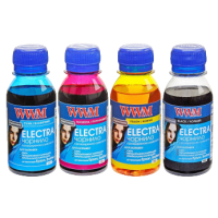 Комплект чорнил WWM ELECTRA для Epson 4*100 мл. B/C/M/Y водорозчинне (ELECTR.SET42)