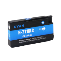 Картридж (струминевий) HP 711XL (CZ130A), блакитний, 28 мл. - TM ES