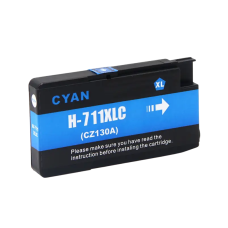 Картридж (струминевий) HP 711XL (CZ130A), блакитний, 28 мл. - TM ES