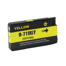 Картридж (струменевий) HP 711XL (CZ132A), жовтий, 28 мл. - TM ES