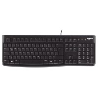 Клавіатура Logitech K120 USB Ukr, Black (920-002643)