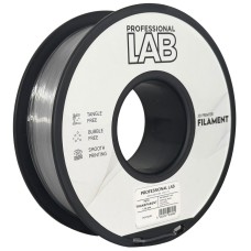 Філамент PETG (Prof. Lab) пластик для 3D принтера, прозорий, 1,75 mm, 1 kg (FG-P32-E1) - TM ES