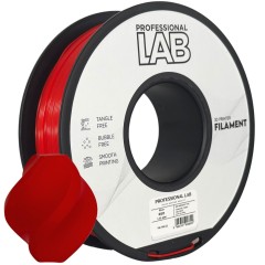 Филамент PLA+ (Prof. Lab) пластик для 3D принтера, красный, 1,75 mm, 1 kg (FG-P58-E1) - TM ES