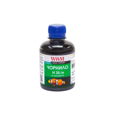 Чорнило WWM для HP №21/129/121 (H35/BP) пігментне, чорне, 200 мл.