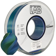 Двоколірний шовковий філамент Silk PLA (Prof. Lab) пластик для 3D принтера, Oceans Embrace, 1,75 mm, 1 kg (FG-P111-E1) - TM ES