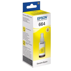 Чорнило для Epson T664 (C13T66444A) оригінал, жовте, 70 мл.