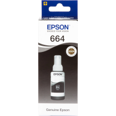 Чорнило для Epson T664 (C13T66414A) оригінал, чорне, 70 мл.
