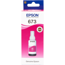 Чорнило для Epson T673-3 (C13T67334A), оригінал, пурпурове, 70 мл.
