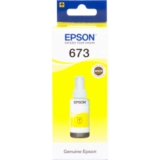 Чорнило для Epson T673-4 (C13T67344A), оригінал, жовте, 70 мл.