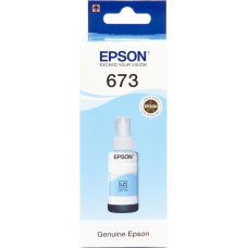 Чорнило для Epson T673-5 (C13T67354A), оригінал, світло-блакитне, 70 мл.