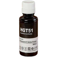 Чорнило для HP GT51XLB (X4E40AE), чорне, 70 ml., TM ES
