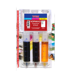 Заправочний набір WWM для Canon CL-511 / CL-513 C/M/Y водорозчинне (IR3.C11/C), 3*20 мл.