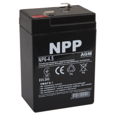 Батарея до ДБЖ NPP 6V 4.5Ah (NP6-4.5)