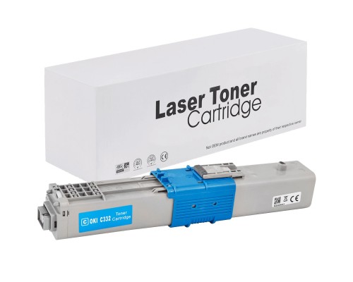 ✅Картридж для OKI C332C (46508711), синій, 3000 ст., TM ES Картридж для OKI C332C (46508711), синій, 3000 ст., TM ES