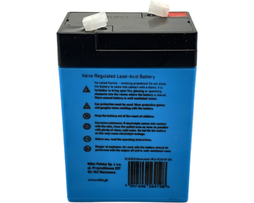 Батарея для ИБП 6V 5Ah AGM BlueBox (TB-6-5-AA)