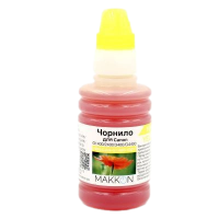 Чорнило Makkon для Canon G1400/G2400/G3400/G4400 (IMN-CAN-G1400-100Y), жовте, 100 мл.