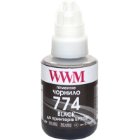 Чорнило WWM для Epson 774 (E774BP), пігментне, чорне, 140 мл. 