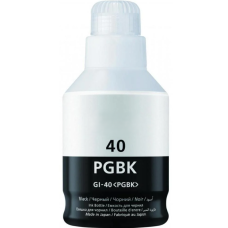 Чорнило TM ES для Canon GI-40PGBK (GI-40PGBK-TM ES), пігментне, чорне, 170 мл. - Premium